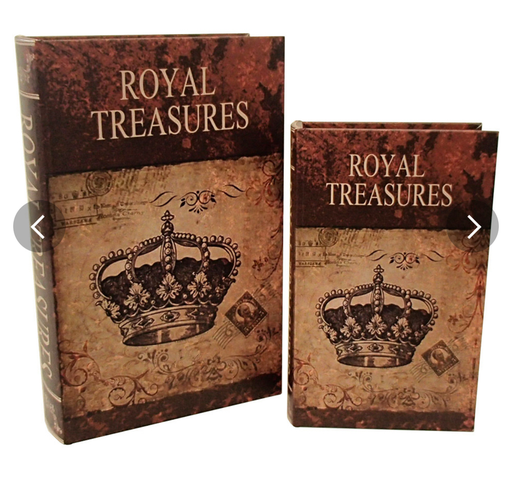 [MC247320] set de 3 cajas en forma de libro antiguo