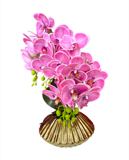[MC248026] ADORNO MACETERA CON FLORES