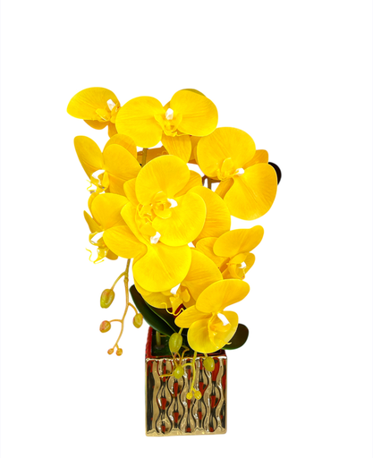 [MC248028] ADORNO MACETERA CON FLORES