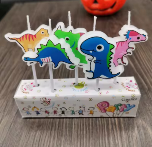 [CD-236827-5] velas para cumpleaños de figuras.