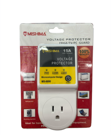 [EL-23114013-5-15A] Protector de voltaje 110V