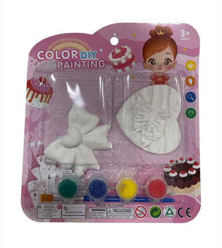 [JTZJ-290] Kit creativo para pintar figuras de yeso