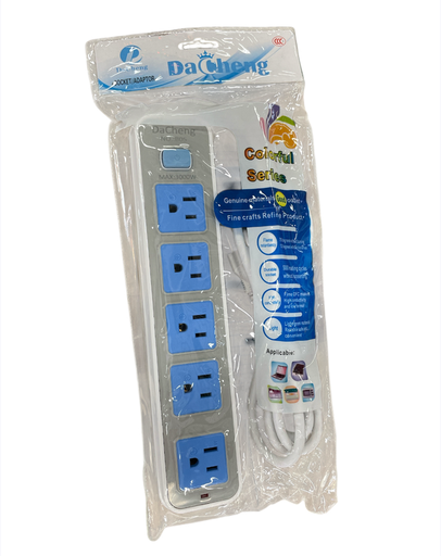 [14004-B05] REGLETA DE 5 TOMAS