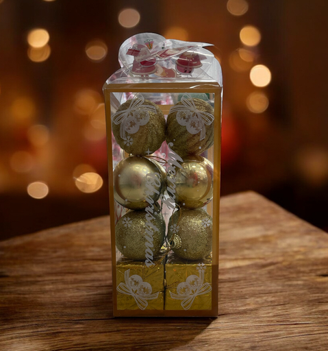 [CH-236524-7] PELOTA NAVIDEÑA EN ESTUCHE