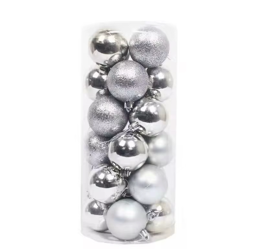 [CH-256018-9-3] set de 24 pelotas navideñas en estuche