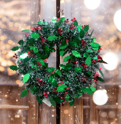 [CH-256042-6] corona navideña