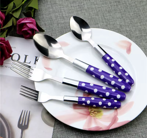 [KC-2416919-1] Juego de Tenedores y Cucharas 24 piezas