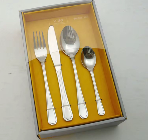 [KC-2416919-4] Juego de Cucharas Y Tenedores 24 pcs