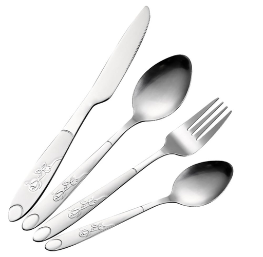 [KC-2416919-5] Juego de Cucharas y Tenedores 24 pcs