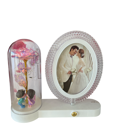 [4557852453004] Retratera con flor eterna con luz