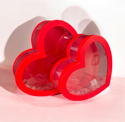 [Mc253673] set de 2 cajas fig. corazon