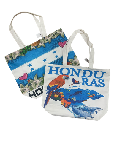 [Bg-24hnds-10] bolsa de lona figura de honduras