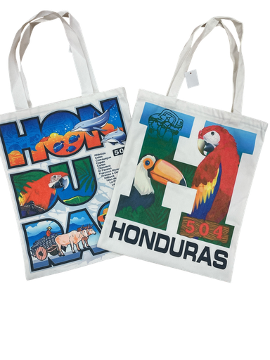 [Bg-24hnds-2] bolsa de lona figura honduras