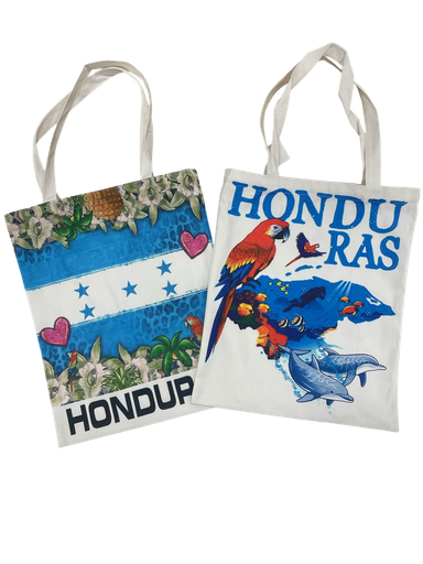 [Bg-24hnds-3] Bolso de lona figura honduras