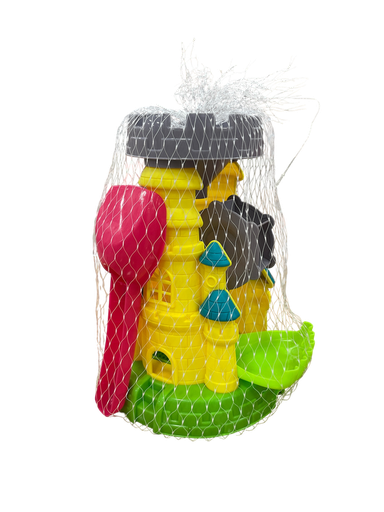 [Mc242841] castillo con juguetes de playa