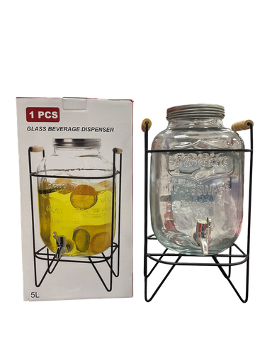 [Mc254073] Bote de Vidrio con Llave