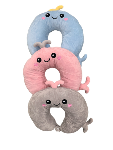 [Hw-2535258-10] Cojin de cuello viajero con figura