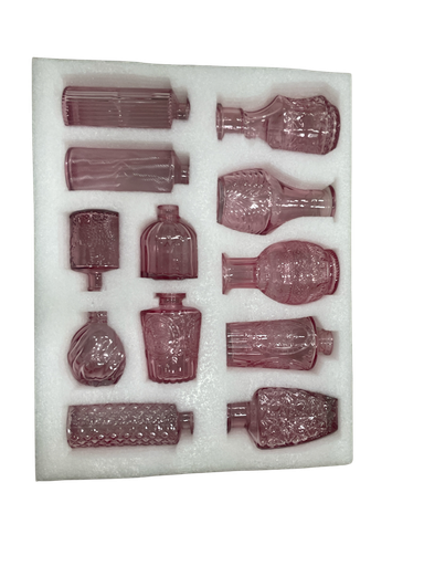 [Mc257433] SET DE 12 JARRONES DE VIDRIO