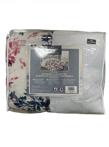 [Nl10348-4-k] Set de cama con edredon king 3 piezas