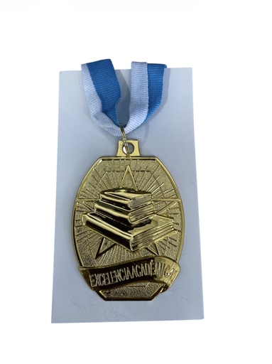 [Sp-1825027-6-6.5cm] Medalla Larga Excell/Academica Grande