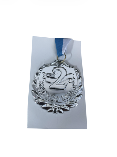 [Sp-25027-24] Medalla segundo lugar