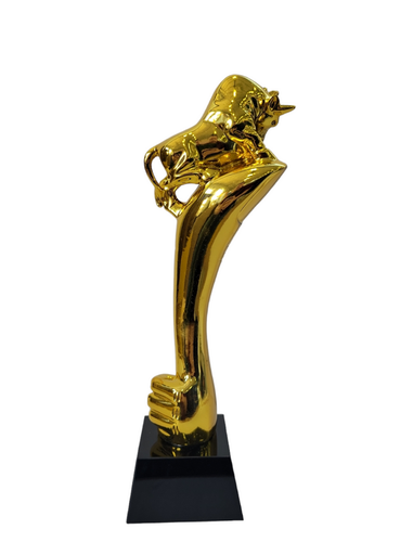 [SP-22725008-16-GOLD] Adorno Fig. toro dorado