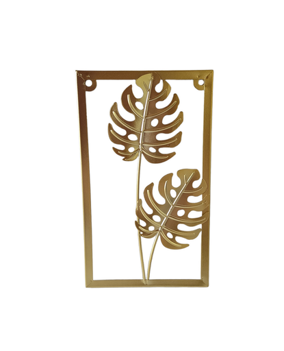 [MC232710] Adorno de metal figuras hojas