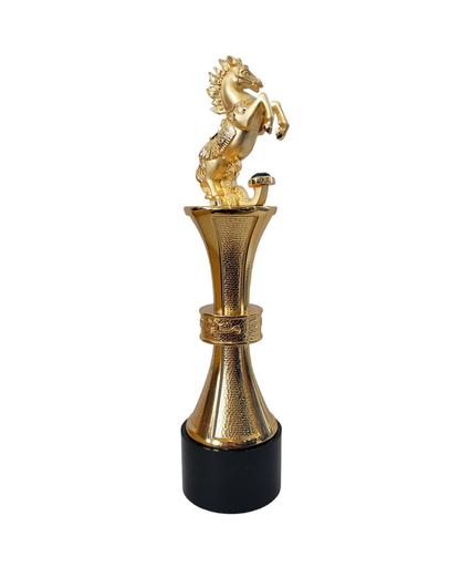 [SP-22725008-7] Adorno fig caballo con piedra de jade