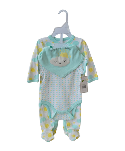 [33300] Pijama Para Bebe De 3 Piezas
