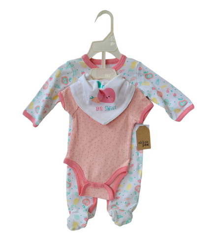 [33300] Traje Para Bebe 3 Piezas