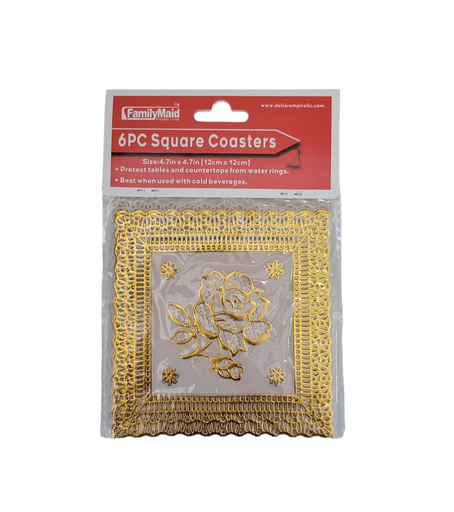 [37181] Individual Para Vaso 6 Piezas