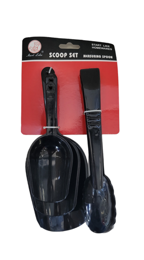 [KC-21834132-24] Set De Cucharas C/Pinza Plastica