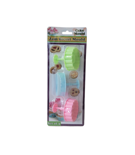 [KC-21935129-7] set de 3 cortadores de galletas