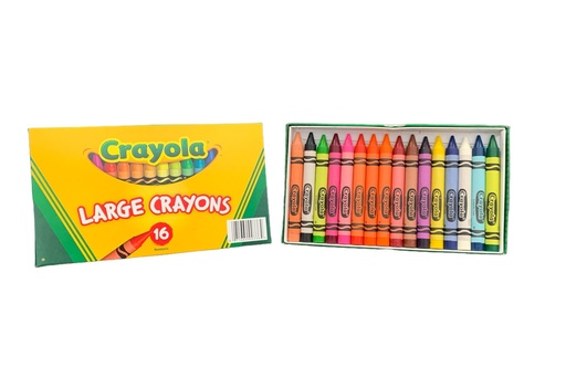 [336] (E) CRAYOLA 16 PIEZAS