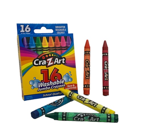 [10204] (E) CRAYOLA 16 PIEZAS
