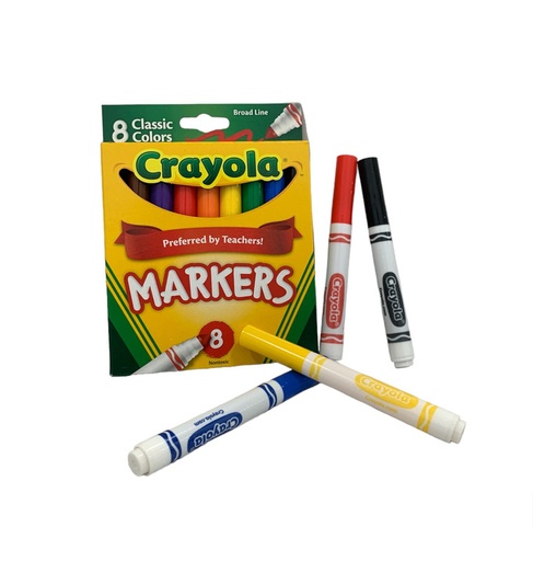 [207708] (E) Marcador Crayola 8 Piezas