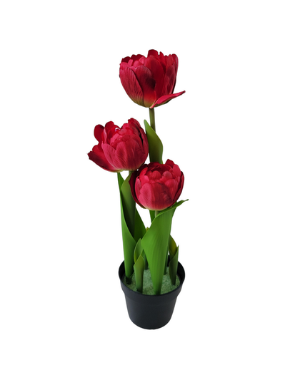 [FL-2320140-1] Adorno de flor artificial mediano