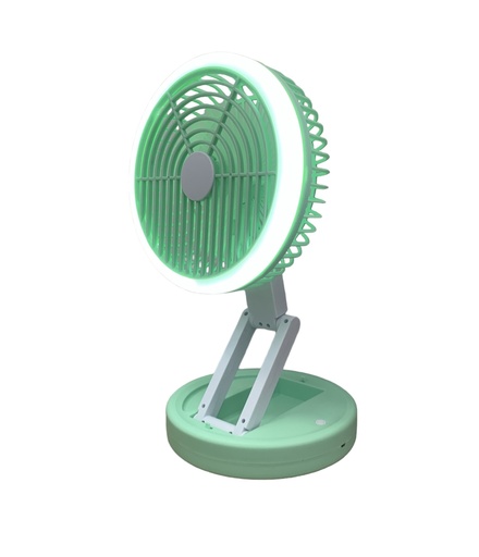 [JK-F665] Ventilador Recargable C/Luz