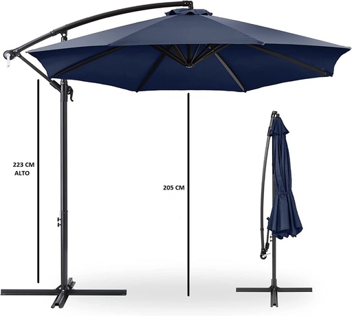[UM-22610495-13] Sombrilla de Jardin 2x2 m